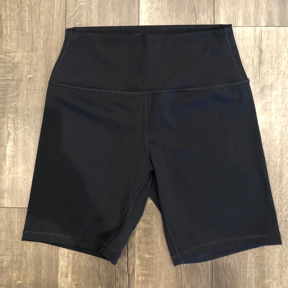Black biker shorts